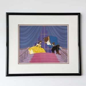 Disney Beauty And The Beast 1998 Change Of Heart Limited Edition Sericel Art